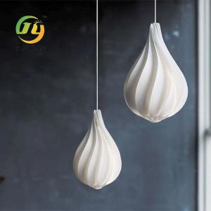 Wholesale Nordic Danish Flower Bud Drop Pendant Light Minimalist PVC Hotel Restaurant Bedroom Bar from china suppliers