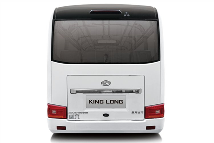 Luxury Diesel Engine 19 Seats Mini Bus Coaster Bus with and Curb Weight of 4100kg