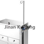 304 SS First Aid Nursing Rescue Clinic Medical Trolley Cart