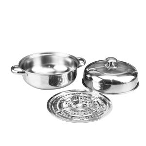 Wholesale Home Kitchen Non Stick Cookware Set Steamer Stainless Steel 410 from china suppliers