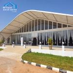 Luxury Arcum Tent PVC Fabric Cover Decoration Roof Lining 1000 Seater