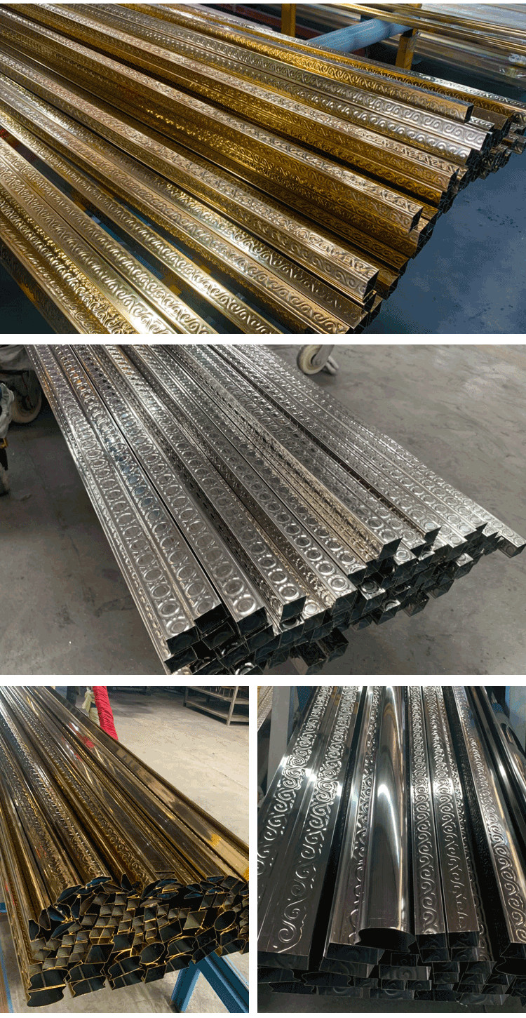 Mirror 8K 310S Stainless Steel Welded Pipe Round For Stair Construction