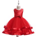 European and American new summer children's clothing mesh princess puffy dress