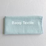 Blue color size 20”microfiber glasses towel polyester waffle cleaning towels