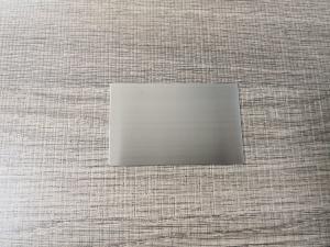 Wholesale NFC N-tage213 Metal RFID Card Stainless Steel Brushed For Entrance from china suppliers