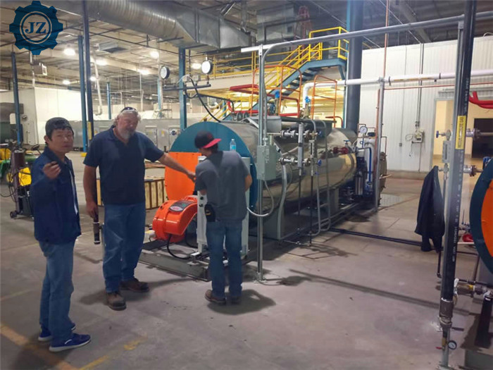 Horizontal Industrial Steam Boilers Natural Gas Diesel Fired Steam Boiler For Dry Cleaning Machine