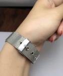 ROHS 18mm Stainless Steel Watch Bracelet metal mesh watch band