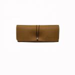 Exquisite Soft Leather Eyeglasses Cases Personalised Sunglasses Case 180mm