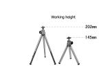 Silver Color Mini Tripod Foot For Camera Projector Wholesale Price