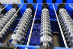 Corrugated Steel Panel Roll Forming Machine , Steel Frame Roll Former 12-18m/Min