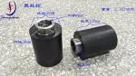 Anti Slip Black Rubber Roller For Egg Conveyor Belt Transmission Parts