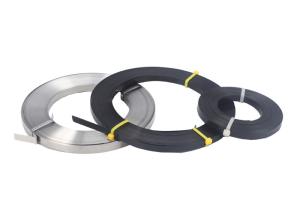 Wholesale 0.4mm 1.5mm Stainless Steel Banding Strap , Epoxy Coated Stainless Steel Cable Ties from china suppliers