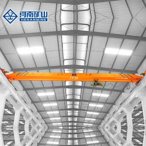 Wholesale Europe tyre 5 ton single girder overhead crane with electric motor driven from china suppliers