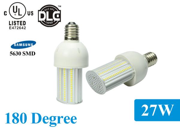 Water Resistance 27W 180 Degree Corn Led Light Bulbs , CE ROHS Certificated