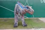 Handmade Life Size Realistic Dinosaur Costume With Water Repellent Skin