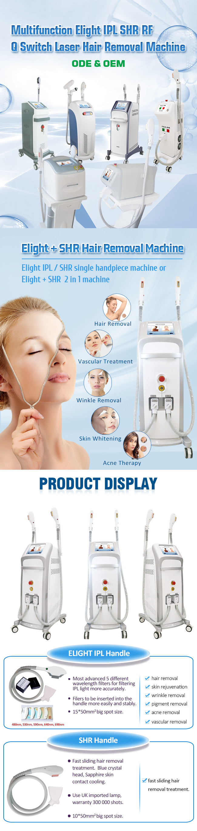 Ipl Hair Removal Machine / Ipl / Ipl Hair Removal Machine Ice Cool