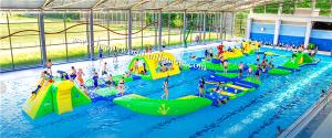 Wholesale Inflatable Aqua Park , inflatable floating water island , inflatable water park playground from china suppliers