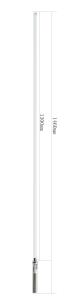 Wholesale Thick Brass And Copper VHF Marine Antenna 163Mhz Low Loss Premium Coaxial Cable from china suppliers