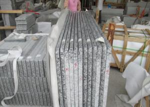 Wholesale Polished Granite Grave Slabs , Grey Slovakia Style Headstone Markers Granite from china suppliers