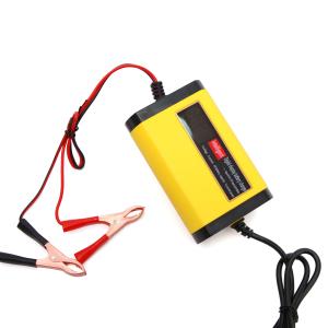 Wholesale Intelligent Fast Charging Pulse Repair 12V Connector Current Protection ABS Automatic Car Truck Motorcycle Battery Charger from china suppliers