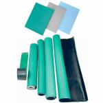 Blue Green Black 2mm 3mm Electrostatic Skin ESD Rubber Mat For Workbench
