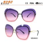 Classic culling fashion sunglasses with metal frame, UV 400 Protection Lens