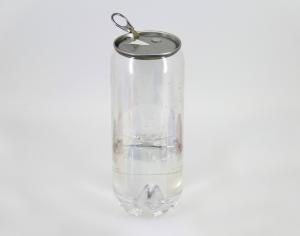 Wholesale Round Plastic PET Canned Carbonated drink / Beverage Cans 120mm height from china suppliers