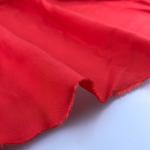 Red Dyed 40s 30% Lyocell 70% Rayon Viscose Fabric 145cm Excellent Drape