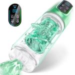 Water Bath Spinning Sucking Licking Aircraft Cup Multi Functional Visible Male