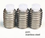 POM Stainless Steel Nylon Tip Set Screws Metras M6 SJ2843 Model Zinc Plating