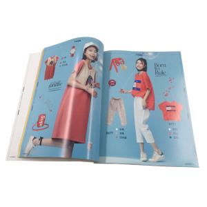 Wholesale Fashion A4 Magazine Printing Services / Perfect Bound Brochure Printing from china suppliers