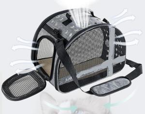 Wholesale Mobile Cat Puppy Soft Sided Pet Carrier Airline Approved Backpack 19x13x9 20x16x8.5 21 Inch from china suppliers