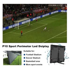Wholesale Football Stadium Perimeter Die Casting P10 Outdoor Big Screen from china suppliers