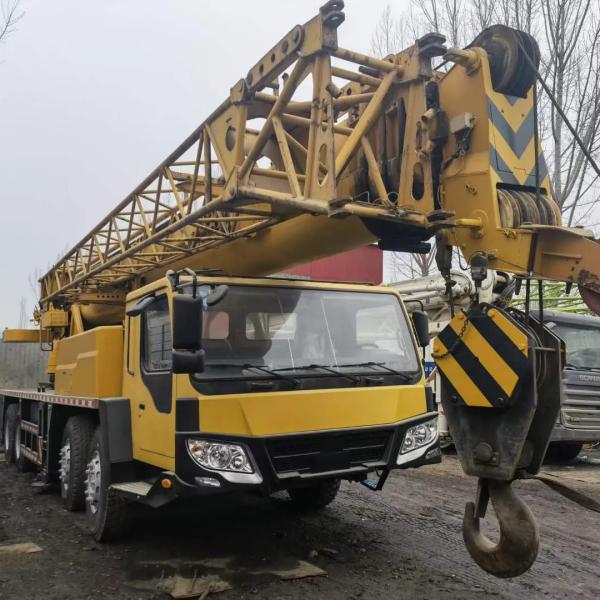 50ton Second Hand Truck Cranes with Parts Truck-Mounted Crane in Good Condition