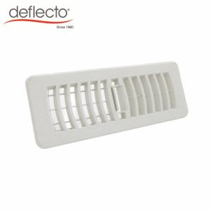 Wholesale 4'' X 10'' Plastic Air Vents / Adjustable Plastic Air Registers White Air Outlet from china suppliers