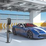 230V 11kw AC Single Phase EV Charger IP66 Wallbox EVSE Plug