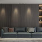 Hot Sale Fire And Insect Proof Wood Grain Bamboo Charcoal Wood Veneer Wall