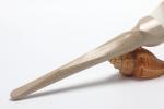 Degradable Handle ECO Friendly Makeup Brush Without Ferrule For Powder