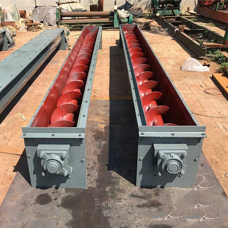 OEM Custom Powder Transfer Stainless Steel Machine Screw Feeder Spiral Auger Conveyor