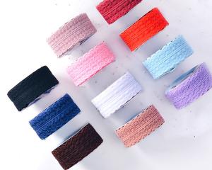 Wholesale Flower Packaging Material Lace Ribbon Snow Gauze Ribbon Flower Bouquet for Handmade DIY 2.5cm Width from china suppliers