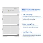 High Voltage LiFePO4 Battery Pack 20kwh Energy Storage Lithium Ion Batteries