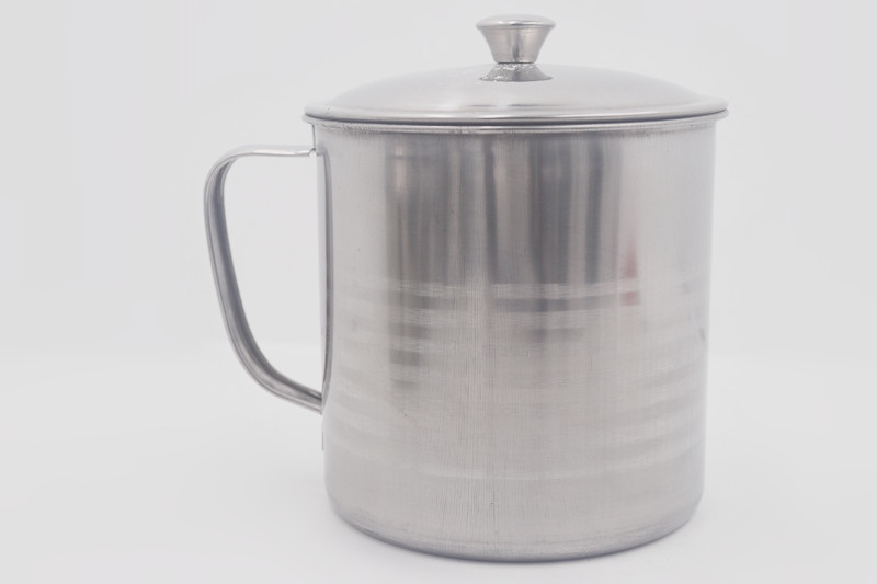 6pcs 9-14cm Factory supplier stainless steel beer drinking cup custom drink metal cup with handle