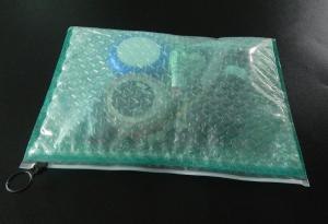 Wholesale Strong Adhesive Clear Plastic Zipper Bubble Bags With Copperplate Printing from china suppliers