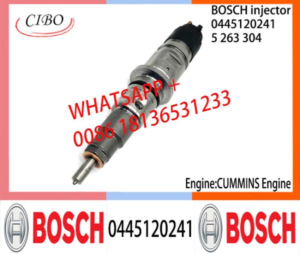BOSCH 0445120241 5263304 Neutral Fuel Injector Assembly 0445120241 5263304 For