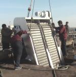 Bar Screen Sewage Treatment Equipment With Self Cleaning For Leather Waste