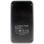 Portable Black 26650 2 Bay Battery Charger 3.7V 1.2V AA AAA Smart Charger
