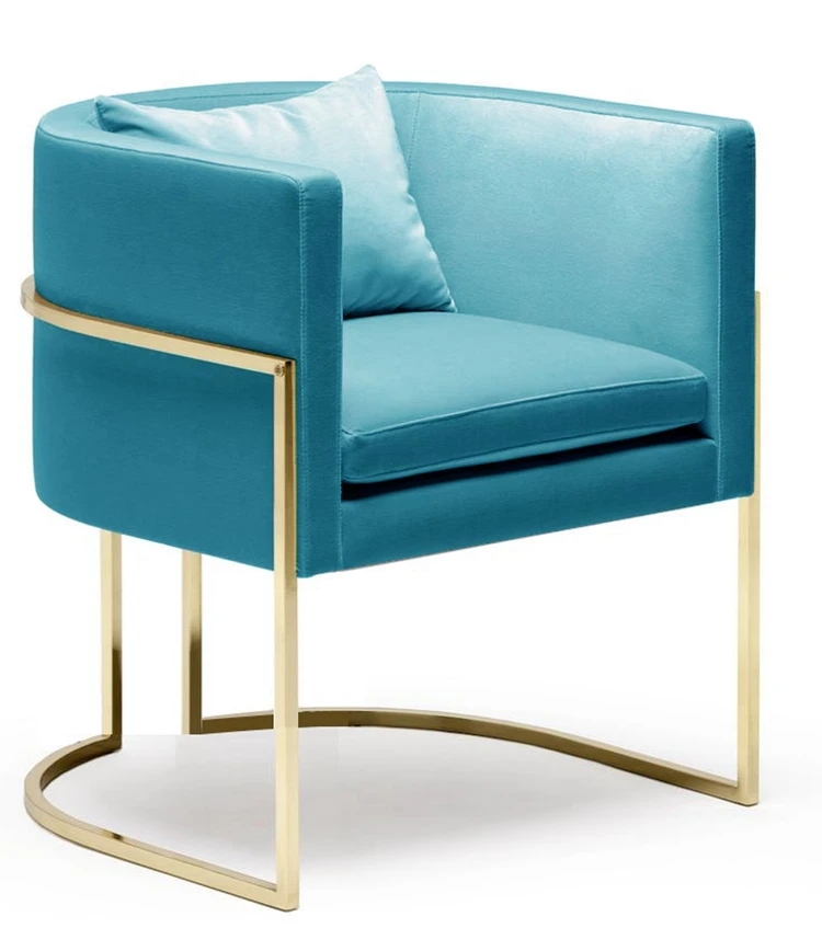 Custom Restaurant Cafe Metal Dine Armchair Dining Room Furniture