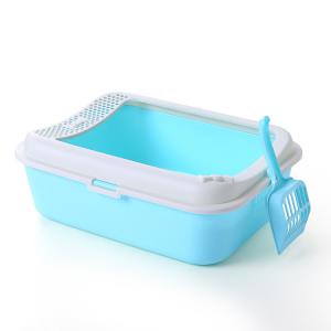 Wholesale Eco Friendly Modern Cat Litter Box , Modern Kitty Litter Box Size Customized from china suppliers