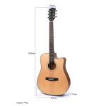 6 Strings Rose Wood Fretboard Material 24 frets Jass Bass Guitar Neck 26.37