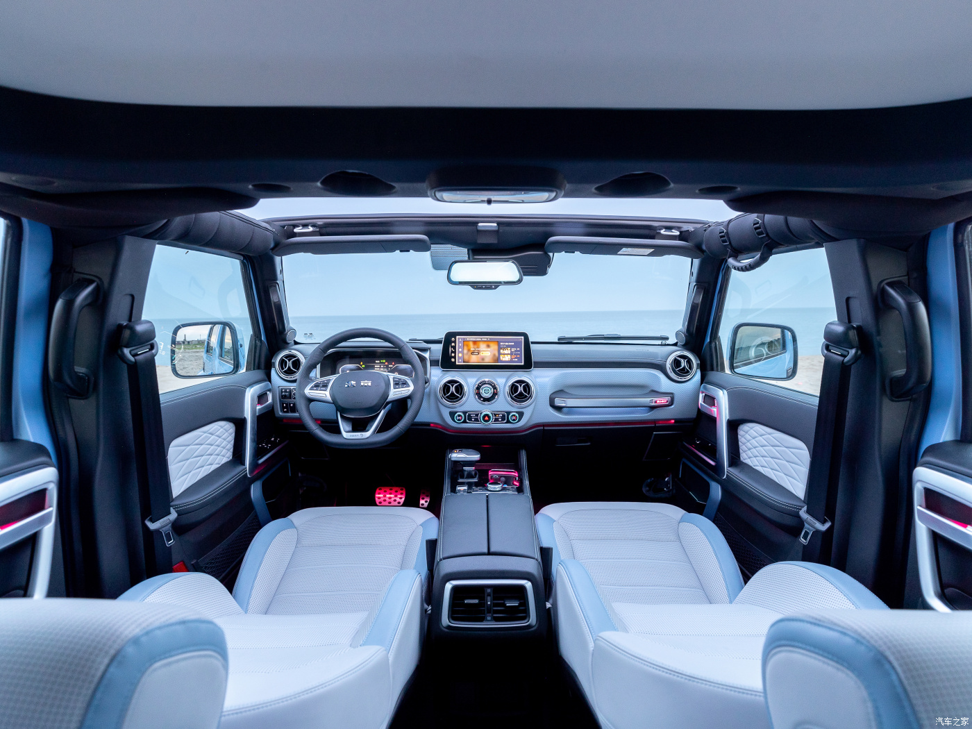 Bj40 Large SUV 2.0T 163ps 120kw 380nm Fuel Petrol Car 8at Beijing Automatic LED Electric Leather Multi-function Left